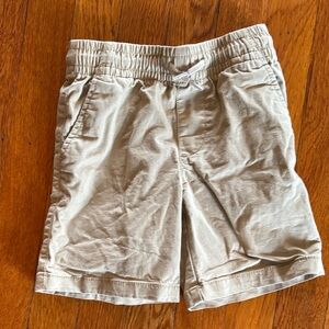 GAP Khaki Elastic Waist Shorts